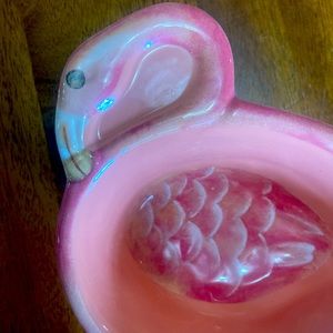 Flamingo jewelry dish